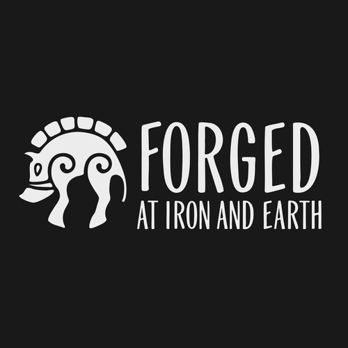 Bold logo for a training business focused on raw strength 
