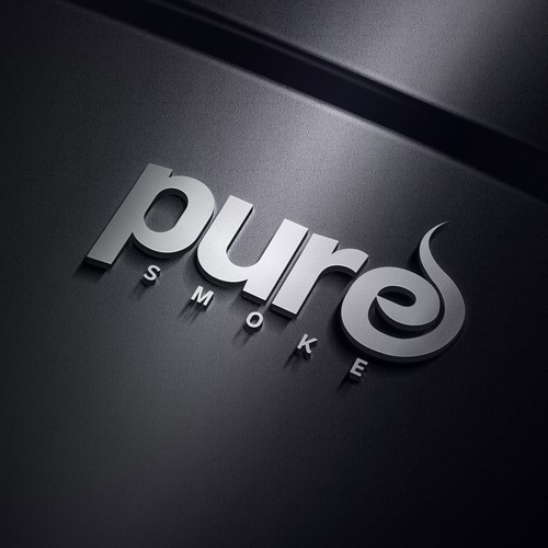 Pure smoke logo