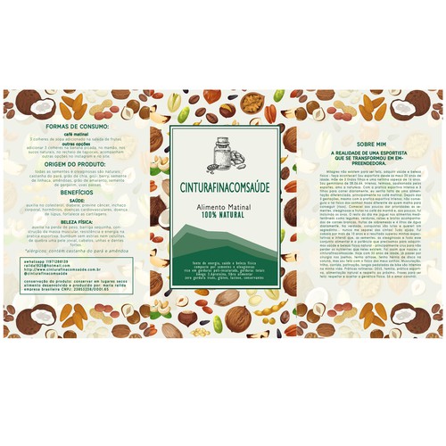 Design Label Packaging For Canned Healty Food