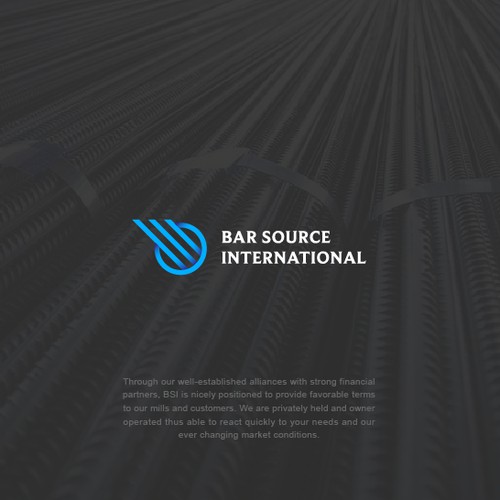 Logo design for BAR SOURCE INTERNATIONAL
