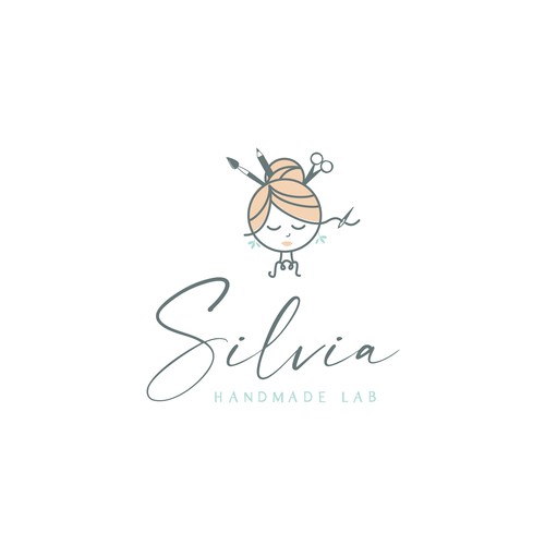 Logo for an handmade laboratory