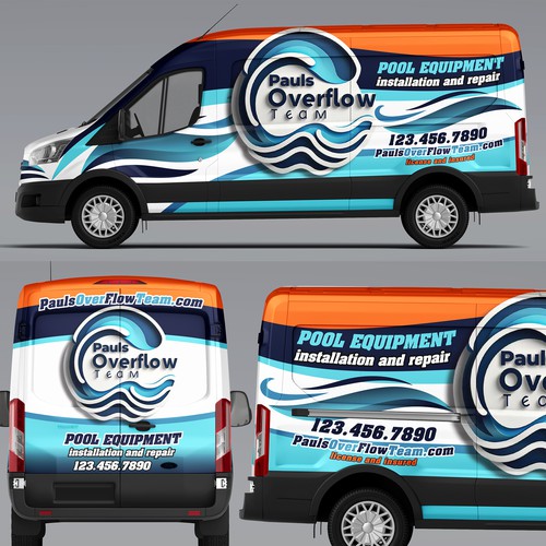Ford Tranzit van wrap