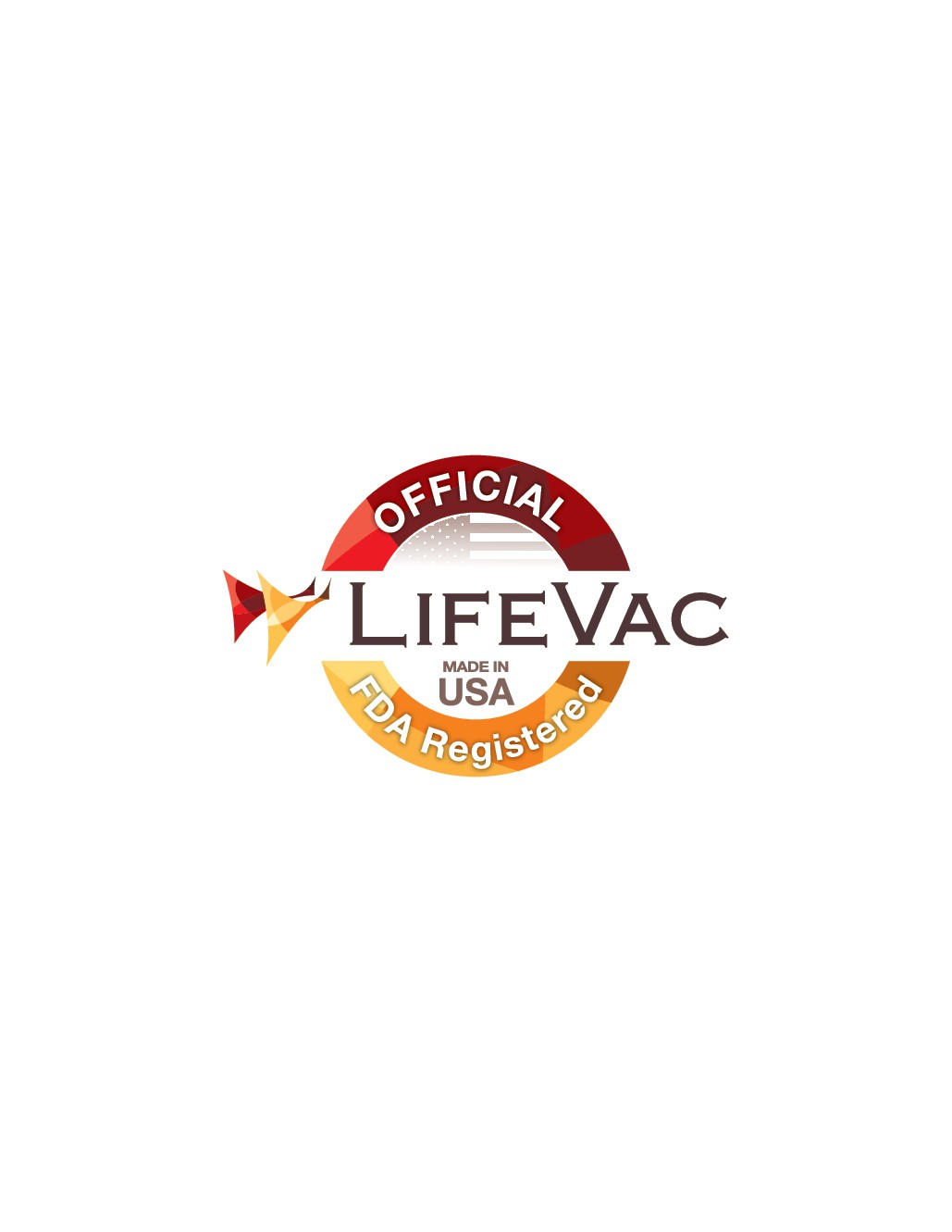 LifeVac Authenticity Sticker