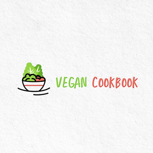 Logo for vegan recipes