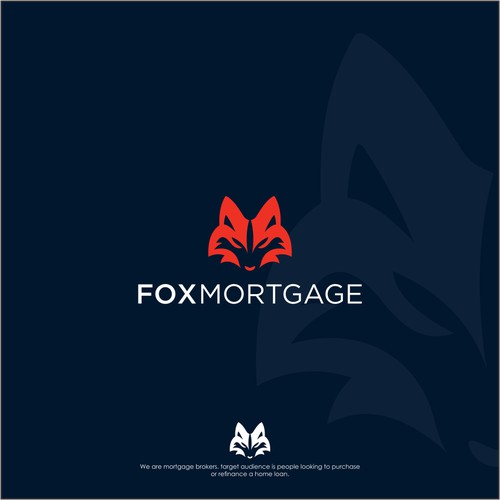 Create a modern logo for Fox Mortgage