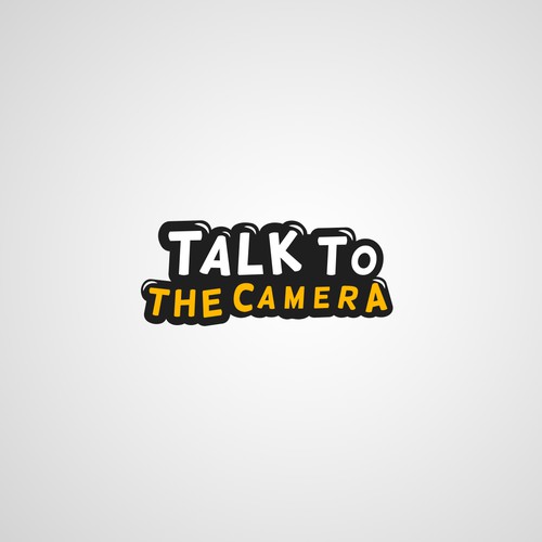 Create a fun logo for Talk to the Camera! Where kids thrive through on camera activities.