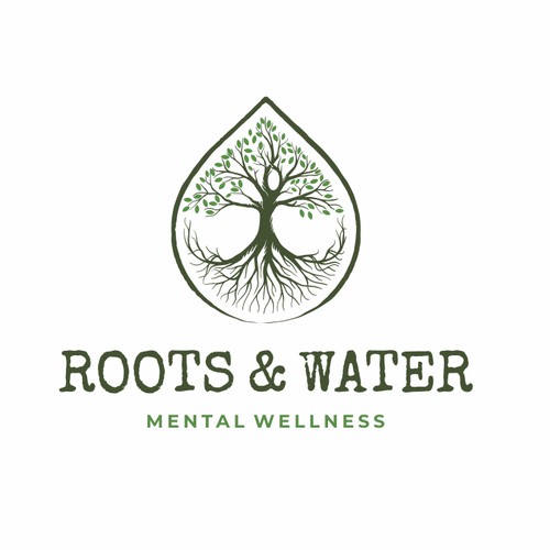 Hand drawing logo for Root and Water 