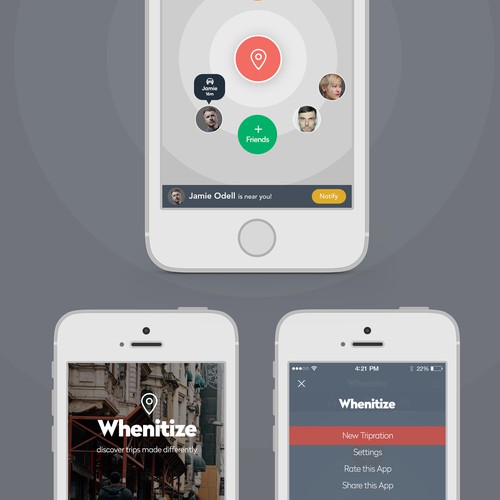UI / UX Design for a Lifestyle iPhone App