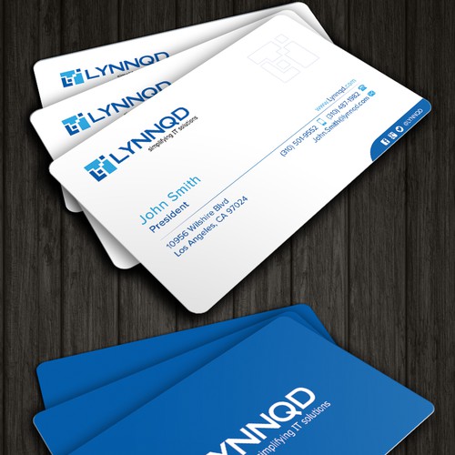 Lynnqd - an IT consulting firm needs kickass business card design