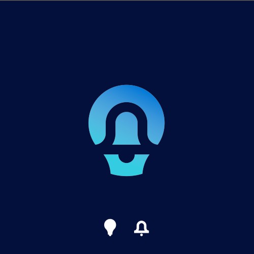 Lightbulb + Bell Logo Concept