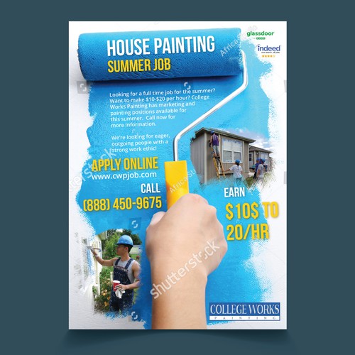 Painter Job Poster