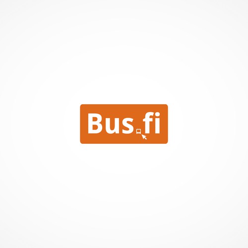 Create a logo for a new bus transportation booking service, bus.fi