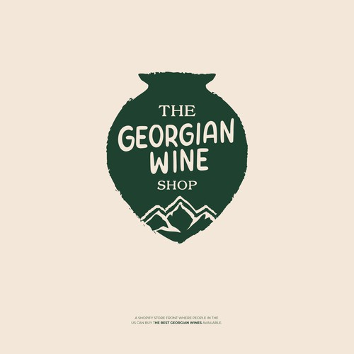 Logo concept for Georgian Wine