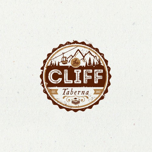 Logo design for The Cliff - Taberna