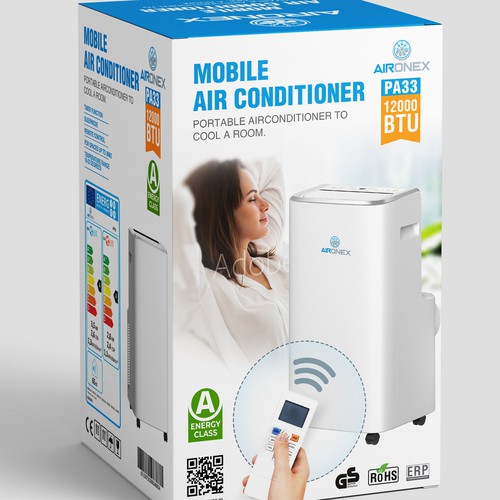 portable air conditioner Packaging