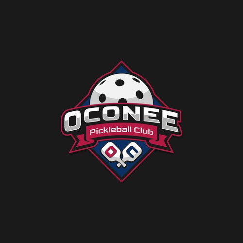 Logo for Oconee Pickleball Club.