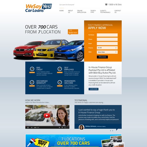 Car Loan Website