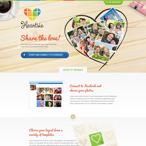 My Heartsie Web Design