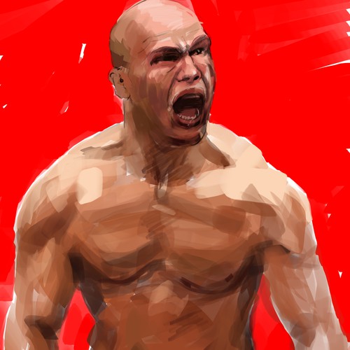 Mixed Martial Arts ("MMA") Fighter Illustration