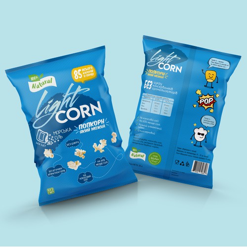 Healthy Popcorn Packaging