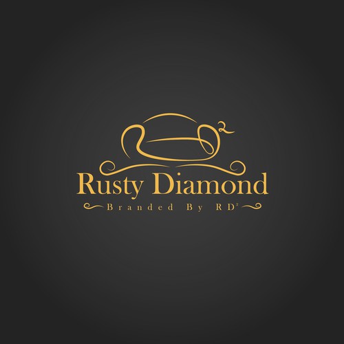 Logo concept for Rusty Diamond
