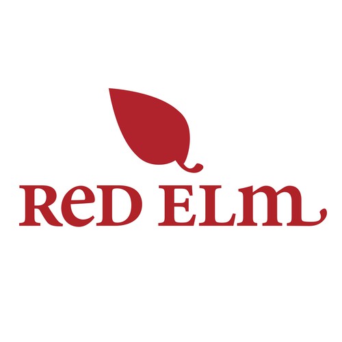 Red Elm Leaf Icon