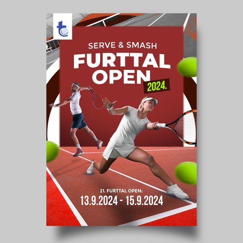 TENNIS EVENT POSTER