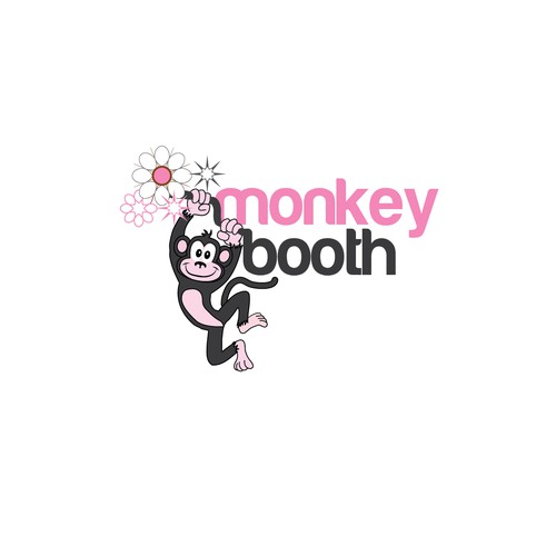 Monkey see, Monkey Booth! (logo)