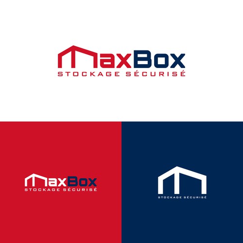 self storage logo design concept