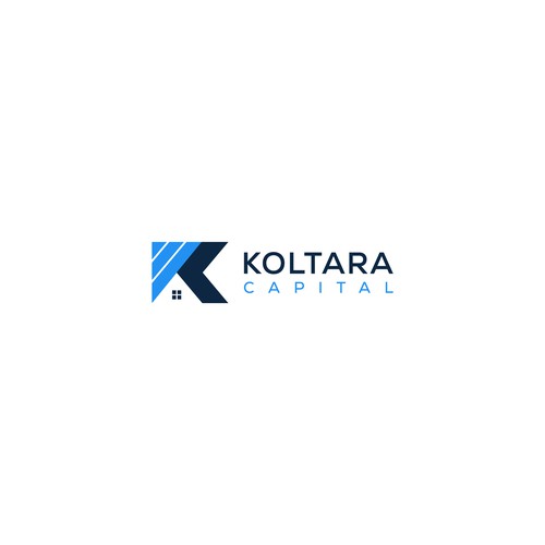 Modern logo for a real estate development firm