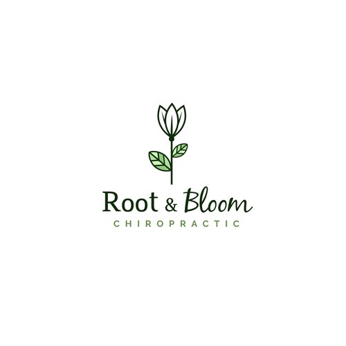 Logo for Root & Blossom chiropratic