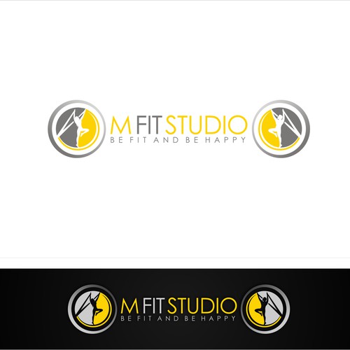 Create a logo for a fun, fierce, fitness leader