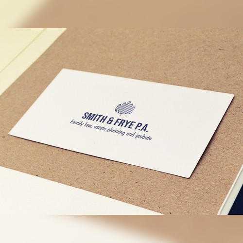 Modern logo for a law firm.