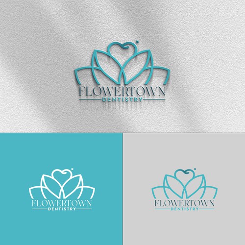 FLOWERTOWN DENTISTRY || Logo Design