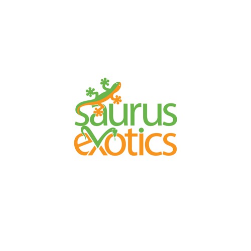 Create a unique logo for an exotic reptile business