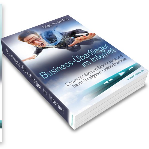 Create the next video book cover for business author and speaker