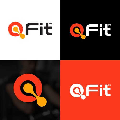 Logo concept for QFit