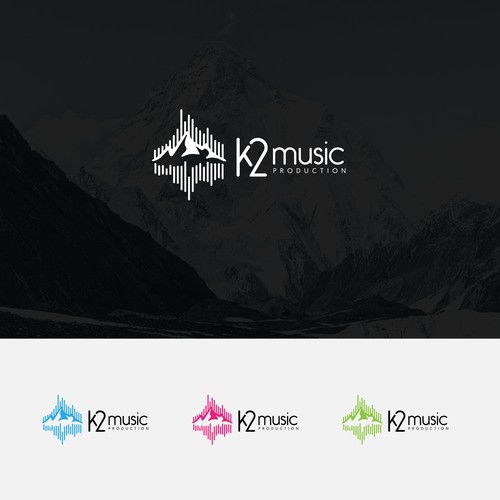 K2 Music Production logo for Cross-cultural music video production company 