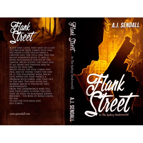 Australian crime novel set in the 90's needs moody, criminal noir'esque cover design