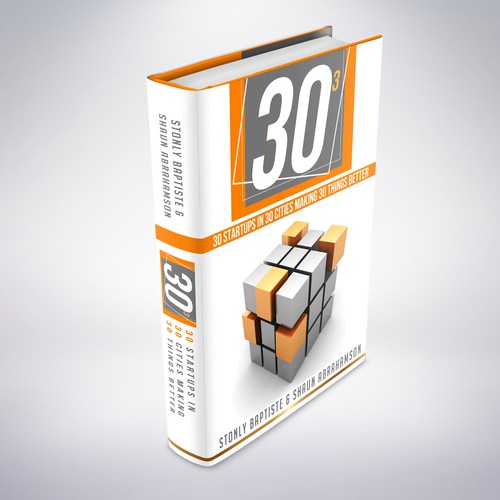 Create book cover for tech entreprenuer