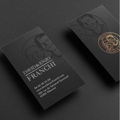 Carte de Visite David & Enzo Franchi