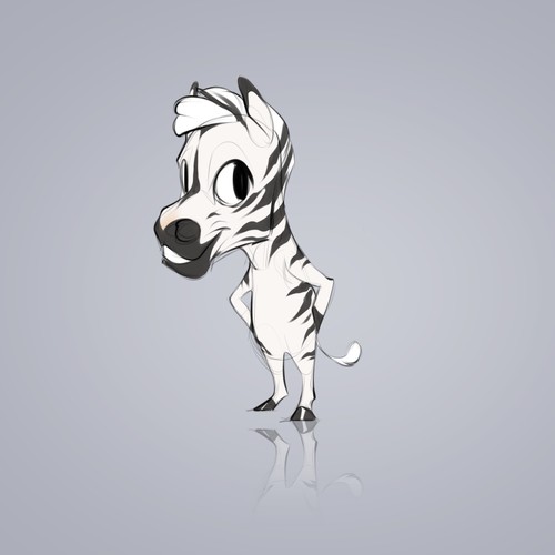 Zebra Mascot