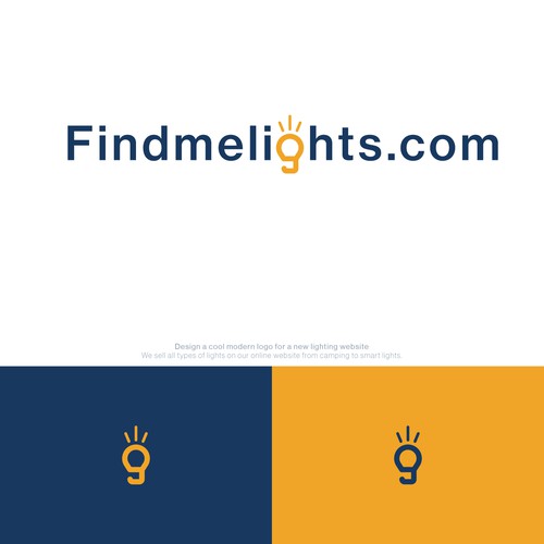Logo concept for a lighting website