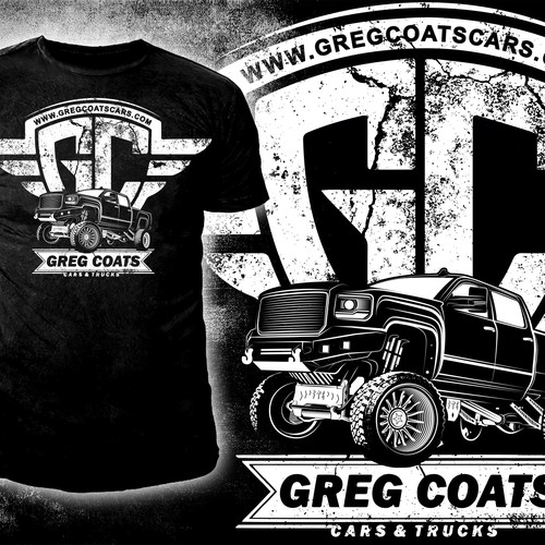 Cars & Trucks company t-shirt Design 