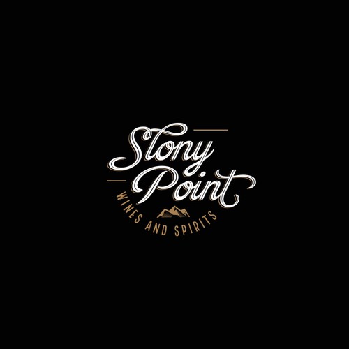Design a Logo and Business Cards for Stony Point Wines and Spirits
