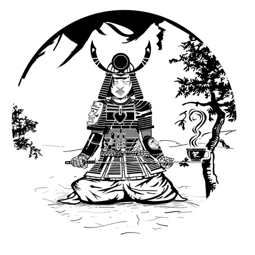 Samurai illustration