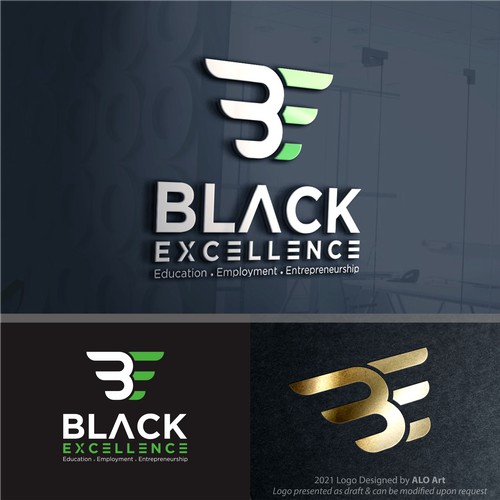 Logo for Black Exellence