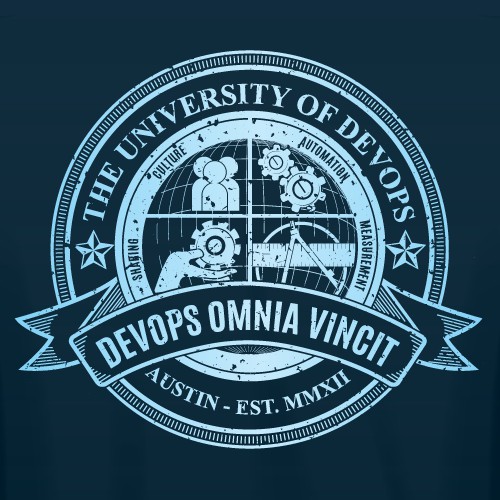 T-shirt design for devops day
