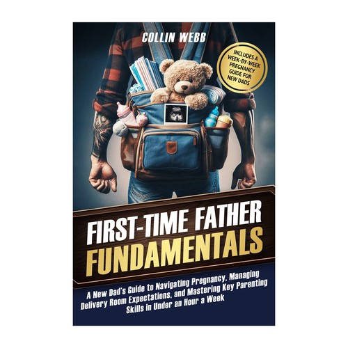 eBook Cover Design for First Time Father