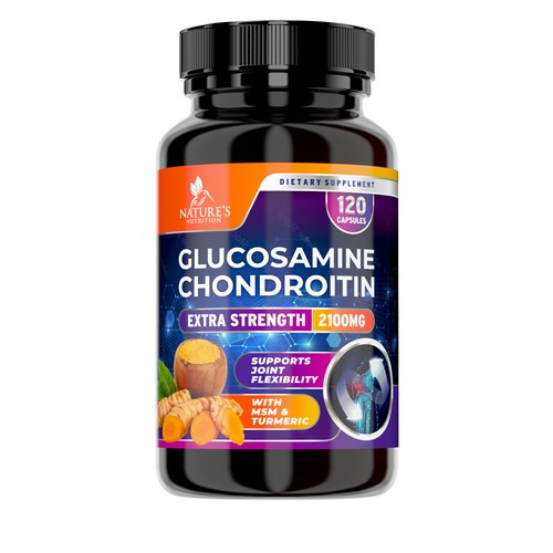  Joint Support supplement label design